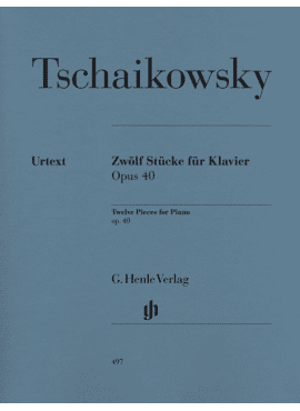Zwölf Stücke für Klavier op. 40